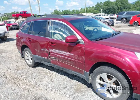 2013 Subaru Outback 2.5I Premium from USA, damaged, VIN 4S4BRBHC7D3243751